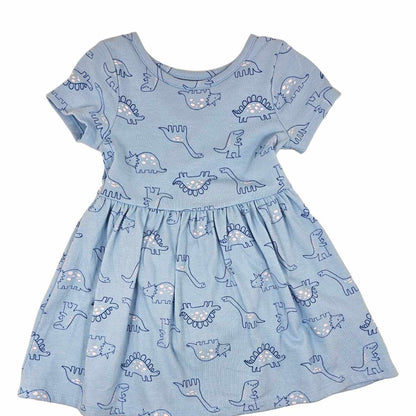 Vestido para Bebé Cat & Jack Light Blue Dino