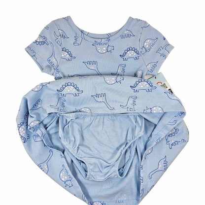 Vestido para Bebé Cat & Jack Light Blue Dino