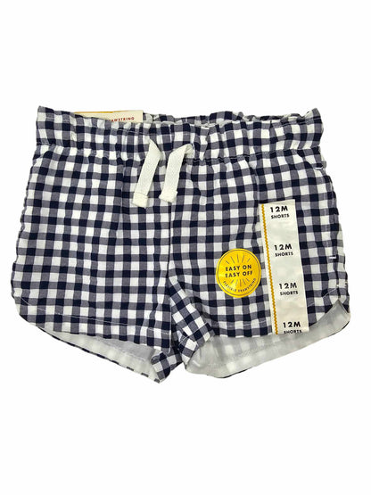 Short para Bebé Cat & Jack Navy Gingham