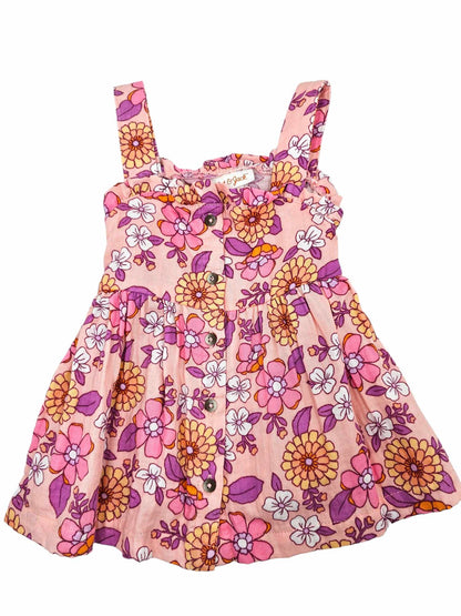 Vestido para Bebé Cat & Jack Pink Floral