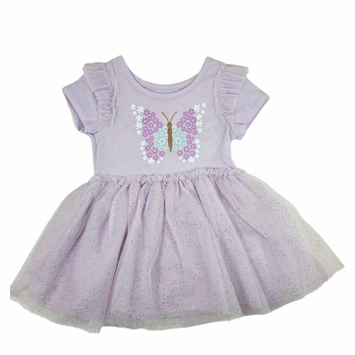 Vestido para Bebé Cat & Jack Soft Violet Butterfly