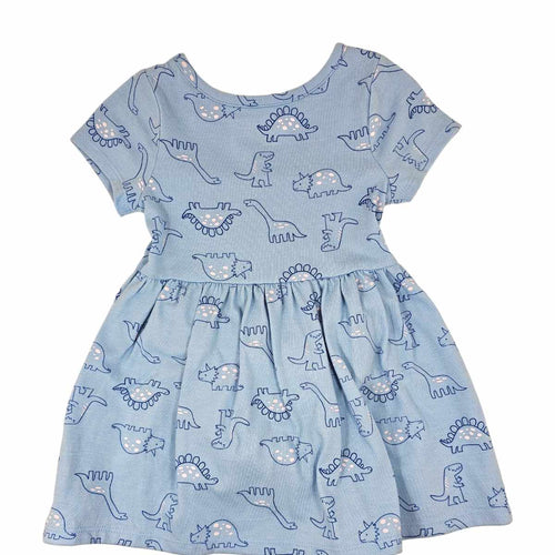 Vestido para Bebé Cat & Jack Light Blue Dino