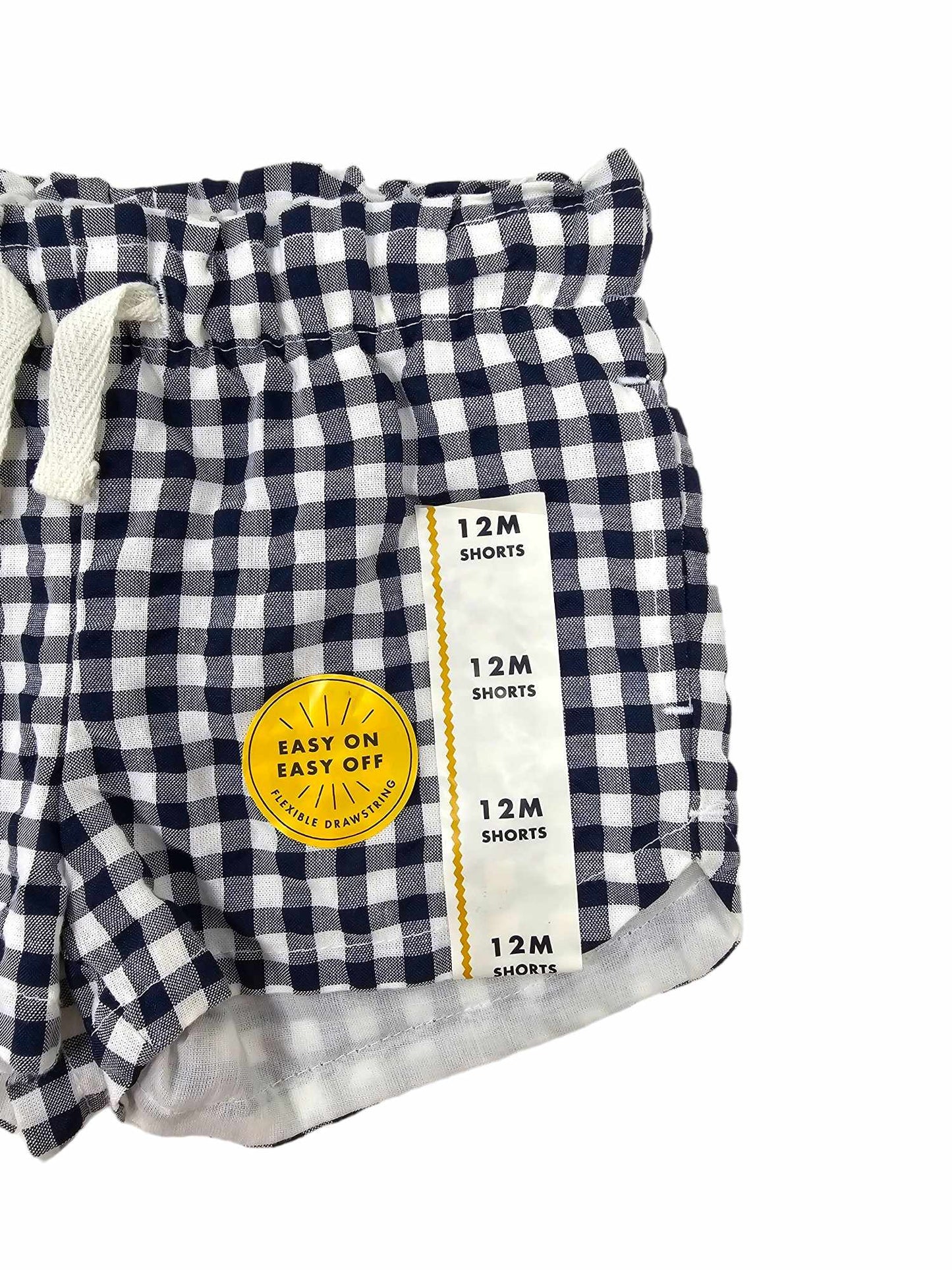 Short para Bebé Cat & Jack Navy Gingham