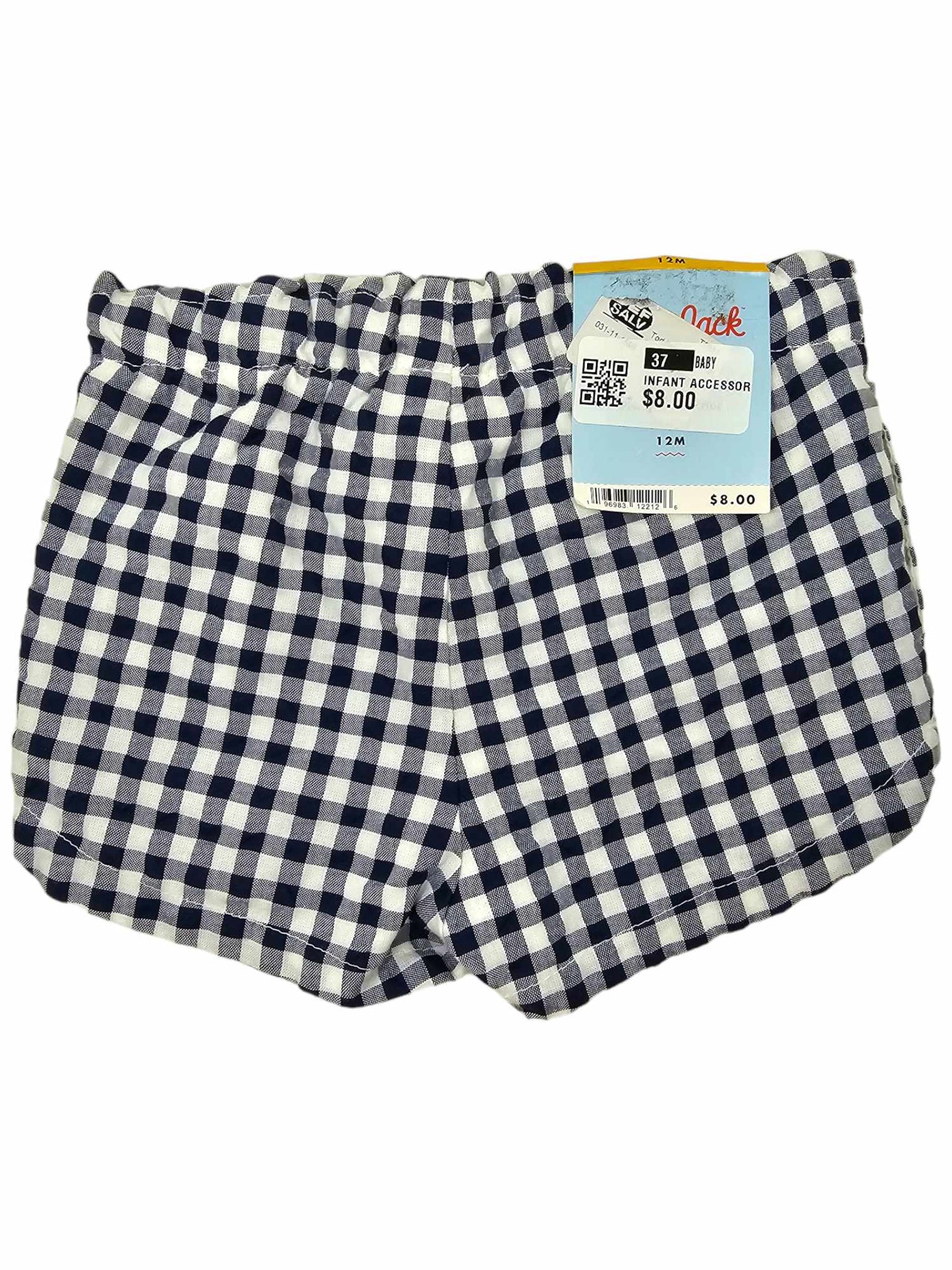 Short para Bebé Cat & Jack Navy Gingham